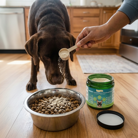 Why Your Dog's Dinner Bowl Is the Best Place for Dental Care